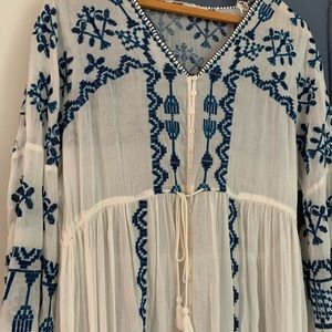 Gorgeous rare Zara embroidered dress